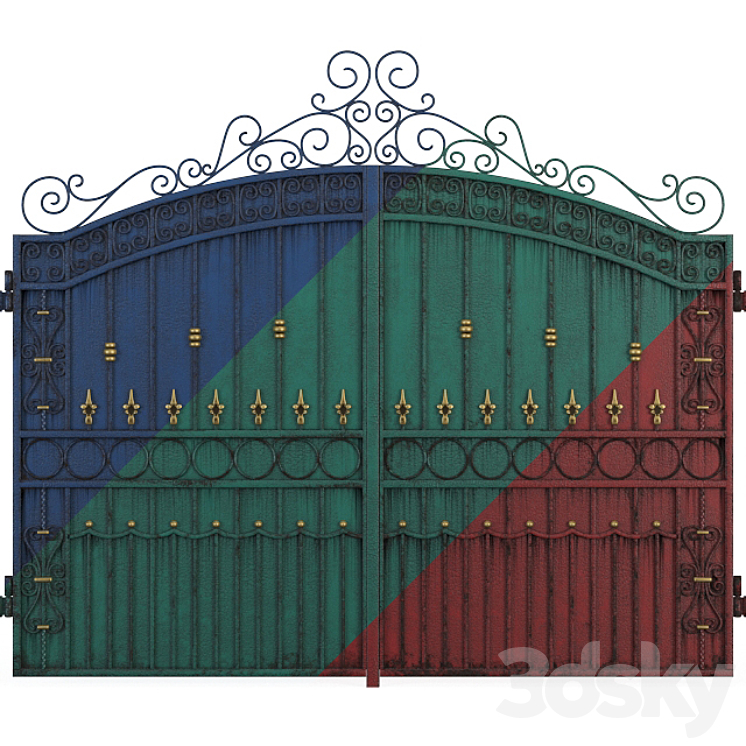 铰链门（1043739__Vray）