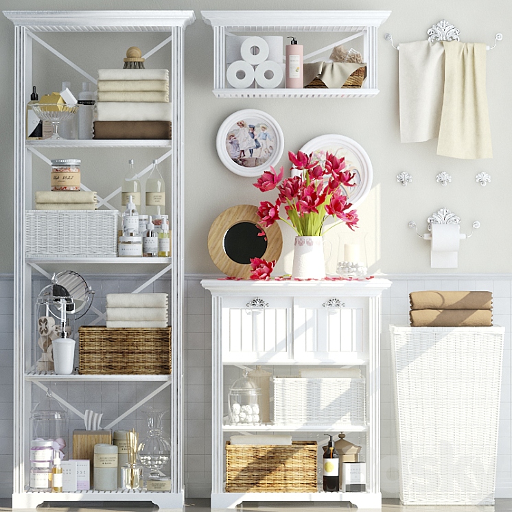 浴室架子4（1063699_长方形_Vray）