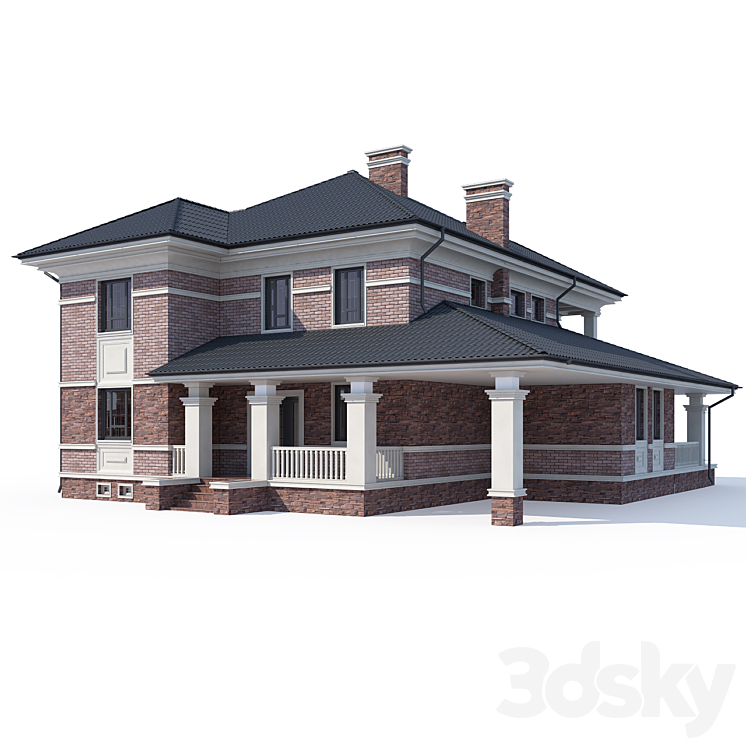 ABS住宅V63（1072407__Vray）