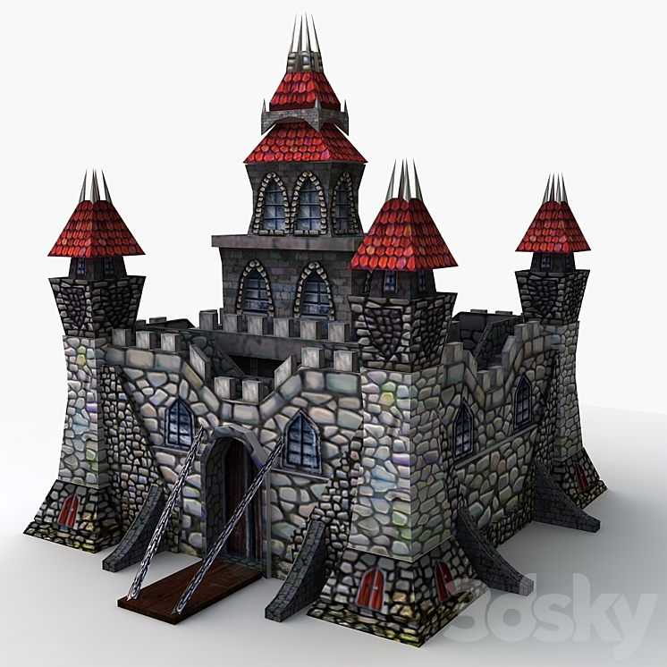 城堡（107826__Vray）