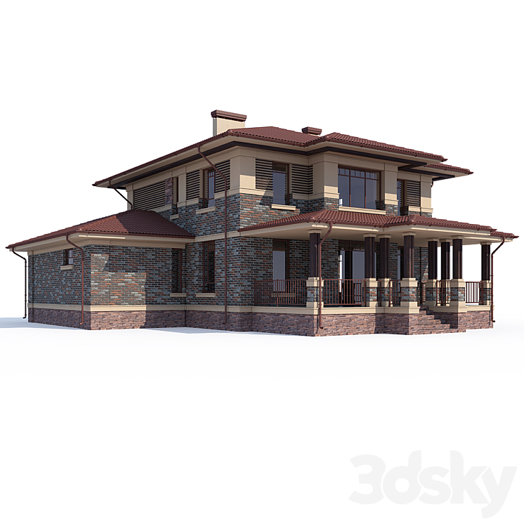 ABS住宅V82（1095573__Vray）