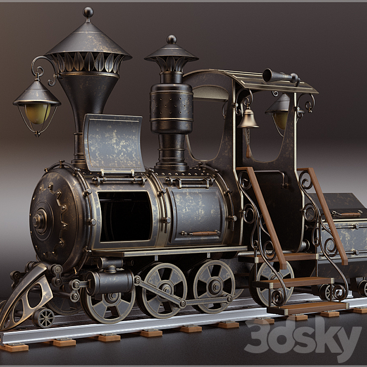 Mangal_parovoz（111334__Vray）