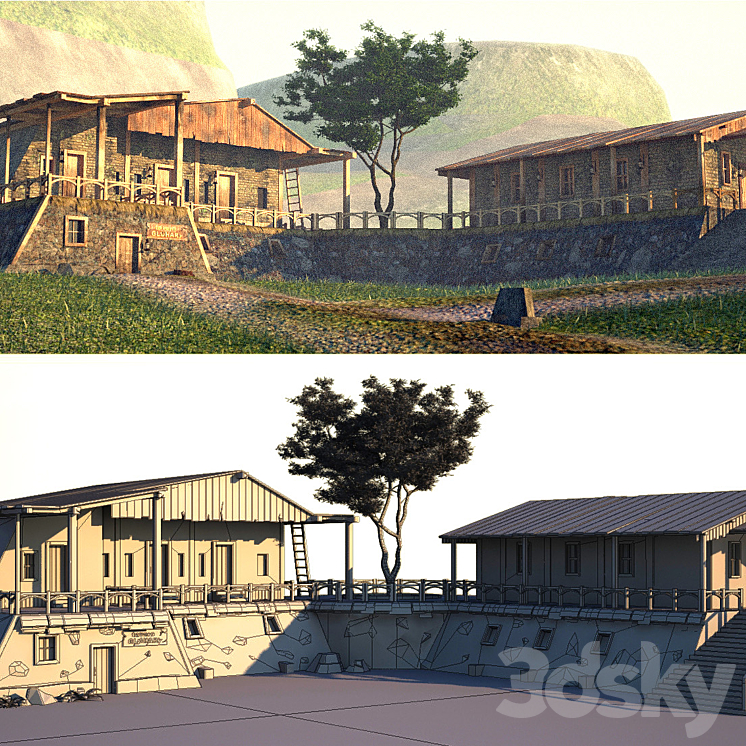 酒馆（11824__Vray）