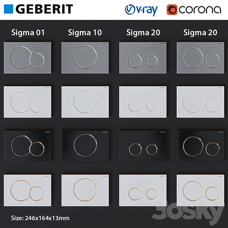 吉博力西格玛01 1020（1200172_长方形_Vray,Corona）
