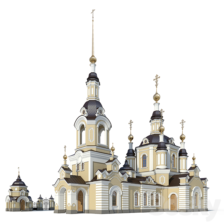 圣尼古拉斯奇迹工人教堂（1243862__Vray）