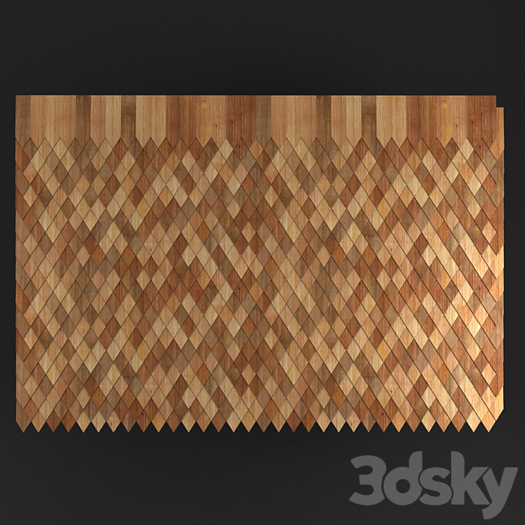 木瓦（127239_菱形_Vray）