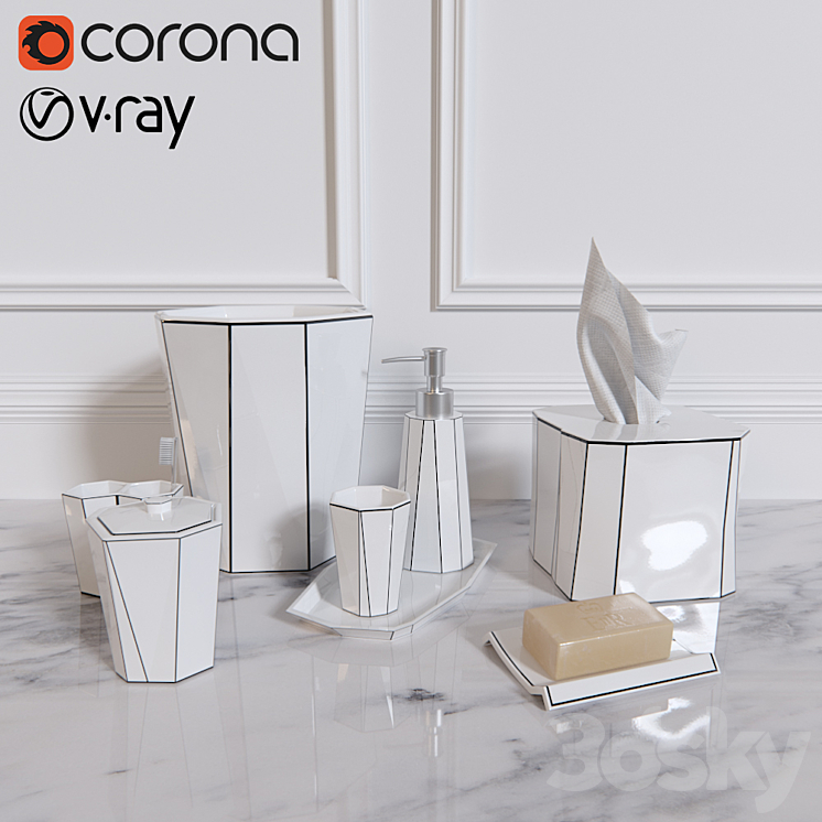 Noho浴室配件（1384014__Vray,Corona）