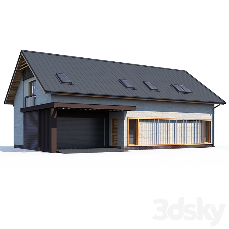 ABS房屋V132（1408008__Vray）