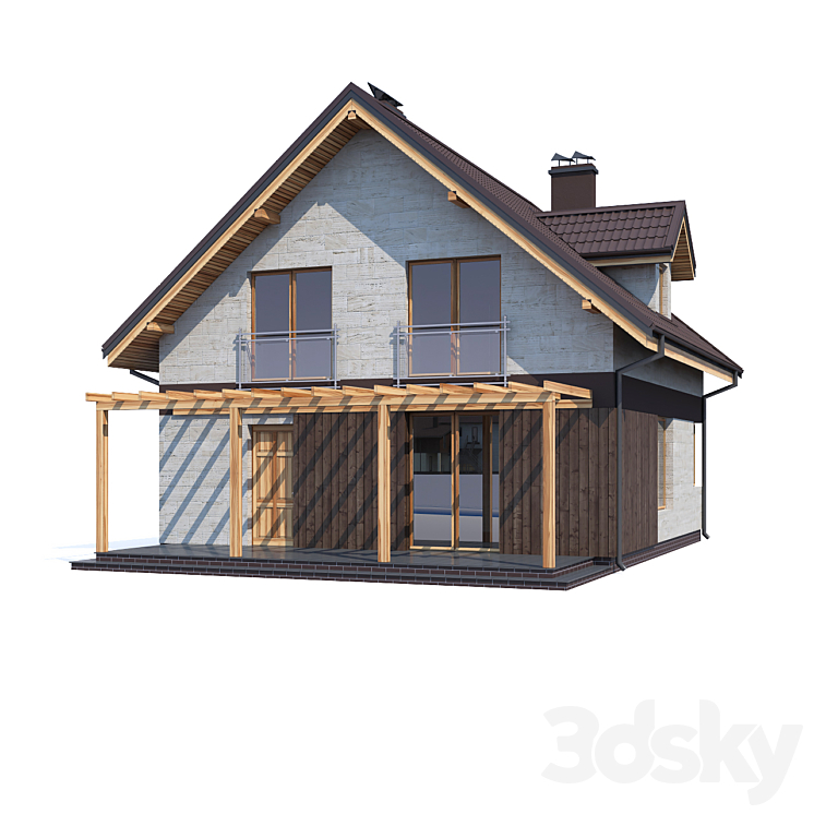 ABS房屋V233（1419034__Vray）