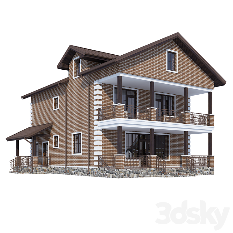 ABS房屋V247（1435379__Vray）