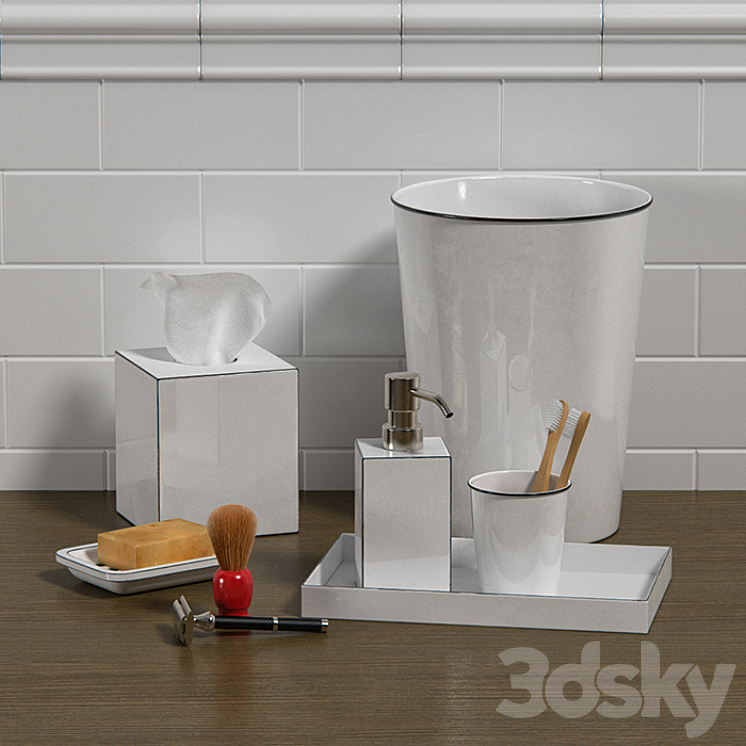 搪瓷浴室配件（147867__Vray）