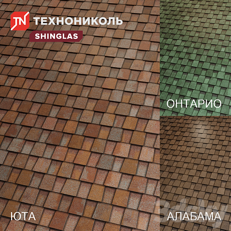 SHINGLAS（国家01）TECHNONICOL（1570753__Corona）