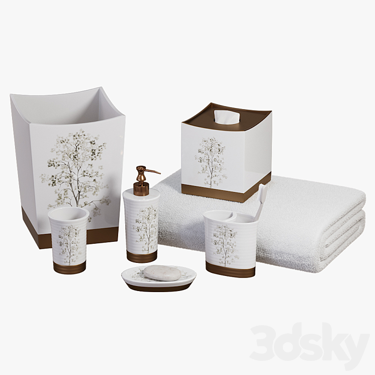 Veratex的Dean Nature灵感沐浴配件（1807730__Vray,Corona）