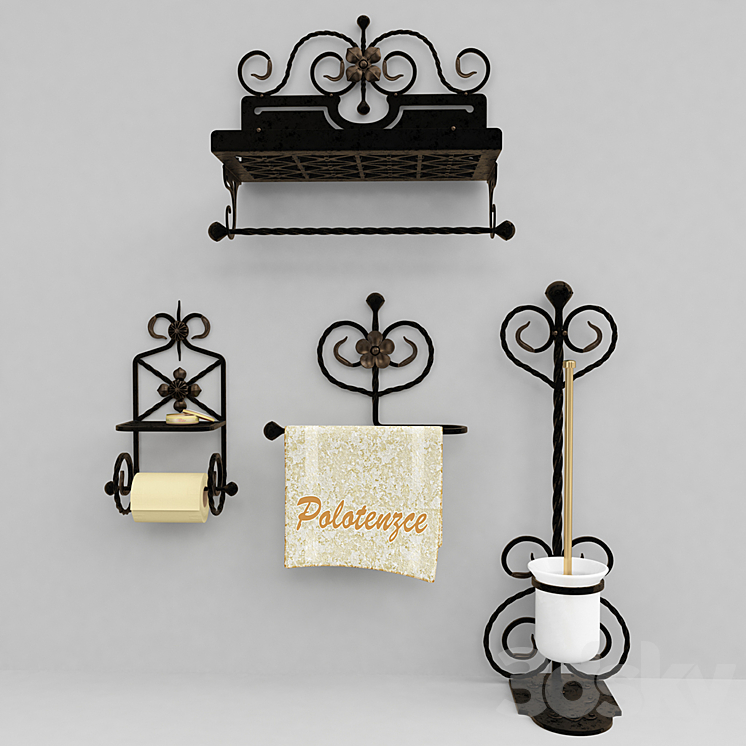 浴室用锻造物品（188044__Vray）