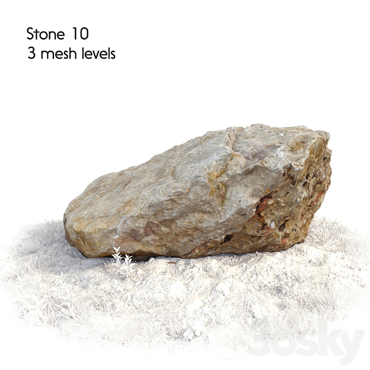 石头10（1881022__Vray）