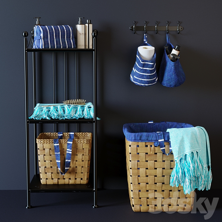 Innehallsrik（INNEHÅLLSRIK）浴室系列（2141711_长方形_Vray,Corona）