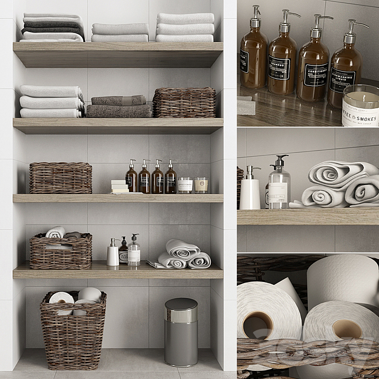 浴室装饰（2182095__Vray）