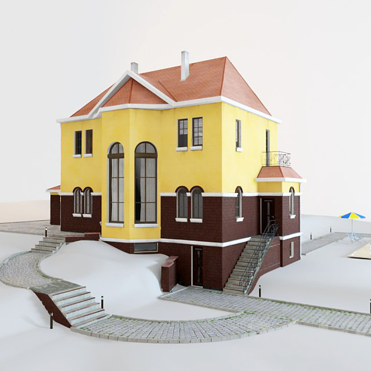 小屋（23072__Vray）