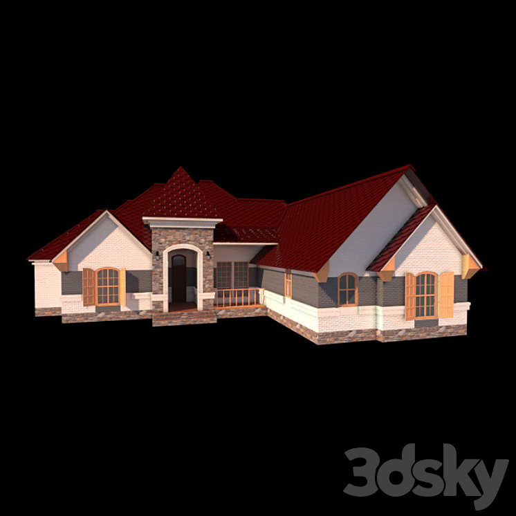 小屋（2327481__Vray）