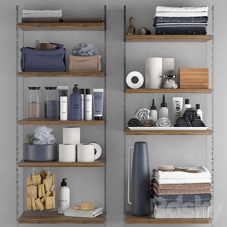 浴室套装8（2389171_长方形_Vray）