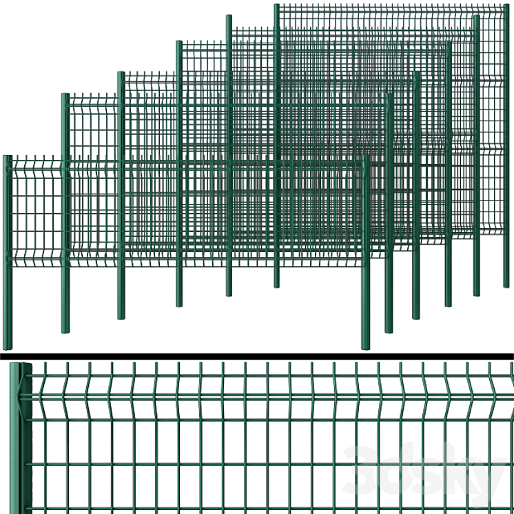 大门围栏（2405452__Vray,Corona）