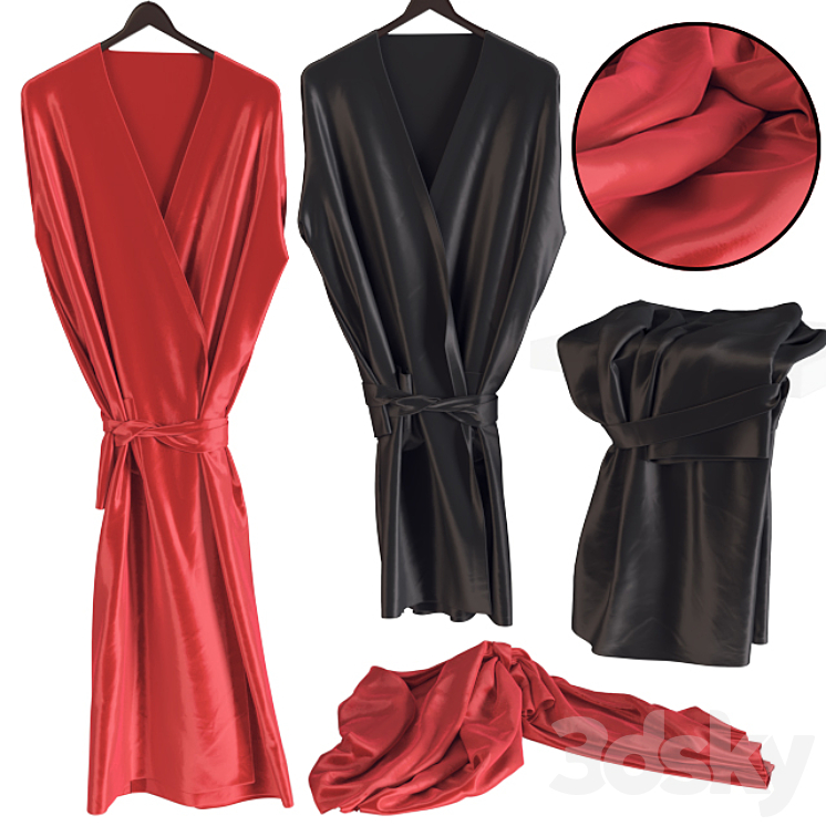 浴袍丝绸（vray NEXT）（2434984__Vray）