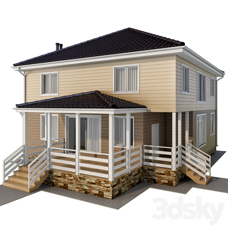 木屋（2504392__Vray,Corona）