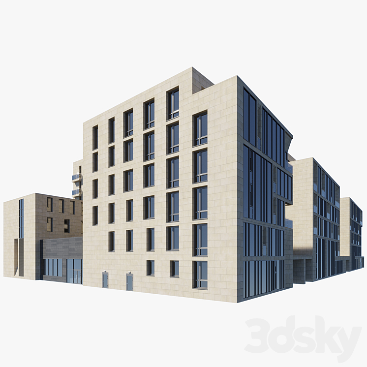 修建莫斯科Prechistenskaya堤岸，17-19（2557094_角_Corona）