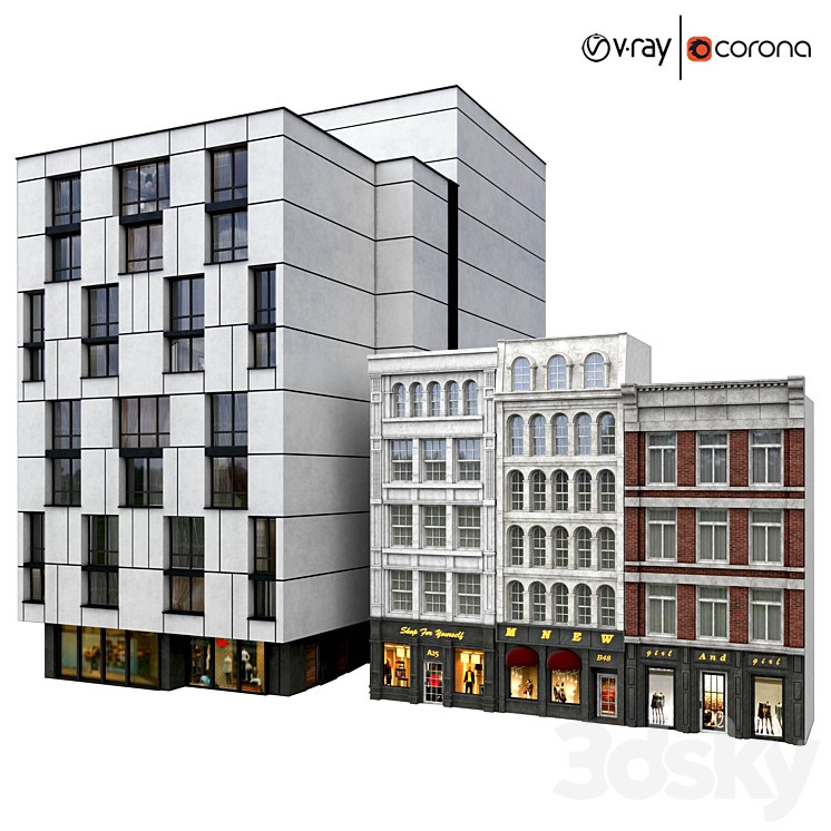 住宅建筑第七卷：现代与古典（2620391_长方形_Vray,Corona）