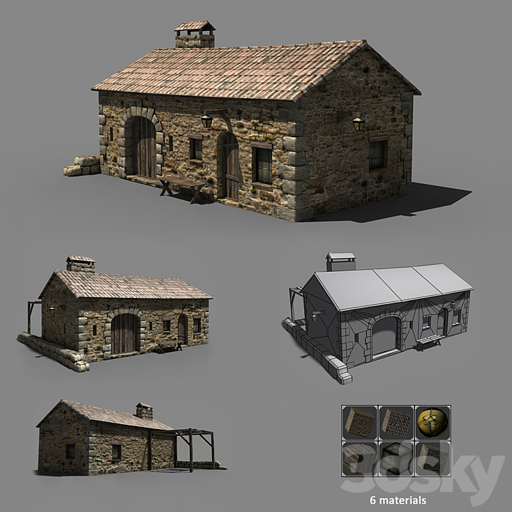 意大利工匠之家（26726__Vray）