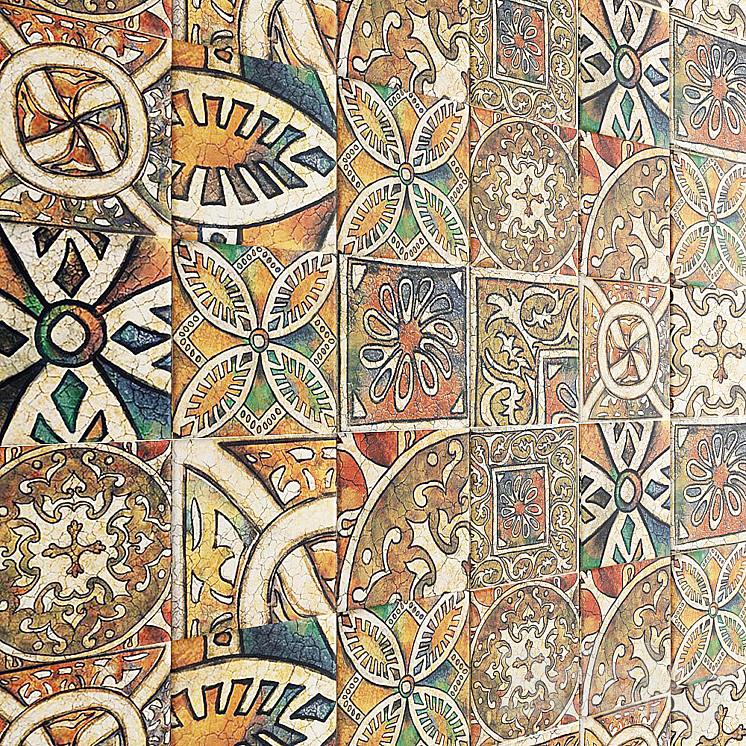 MEDIEVO 20*20混合装饰（269496__Vray）