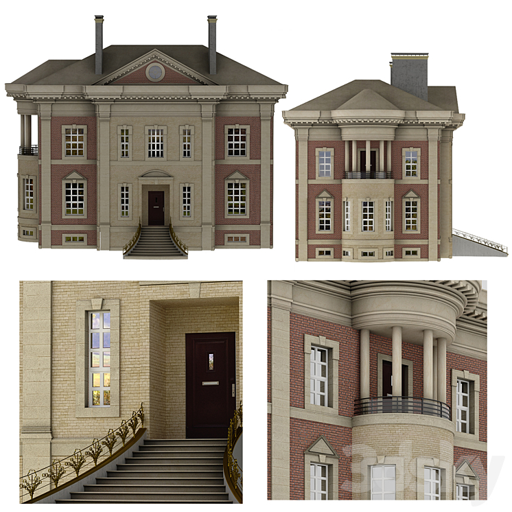 外观经典（2707491_多边形_Vray,Corona）