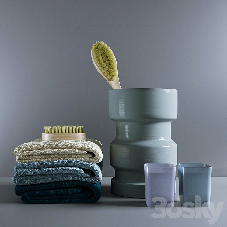 浴室装饰套装#4（2722329__Vray,Corona）