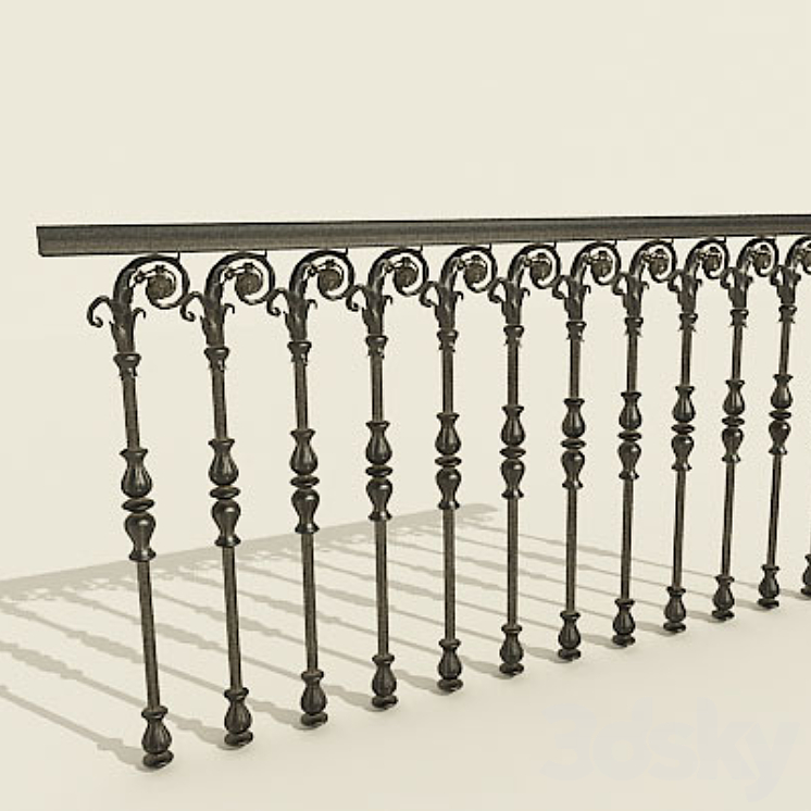 玫瑰花篱笆（3080__Vray）