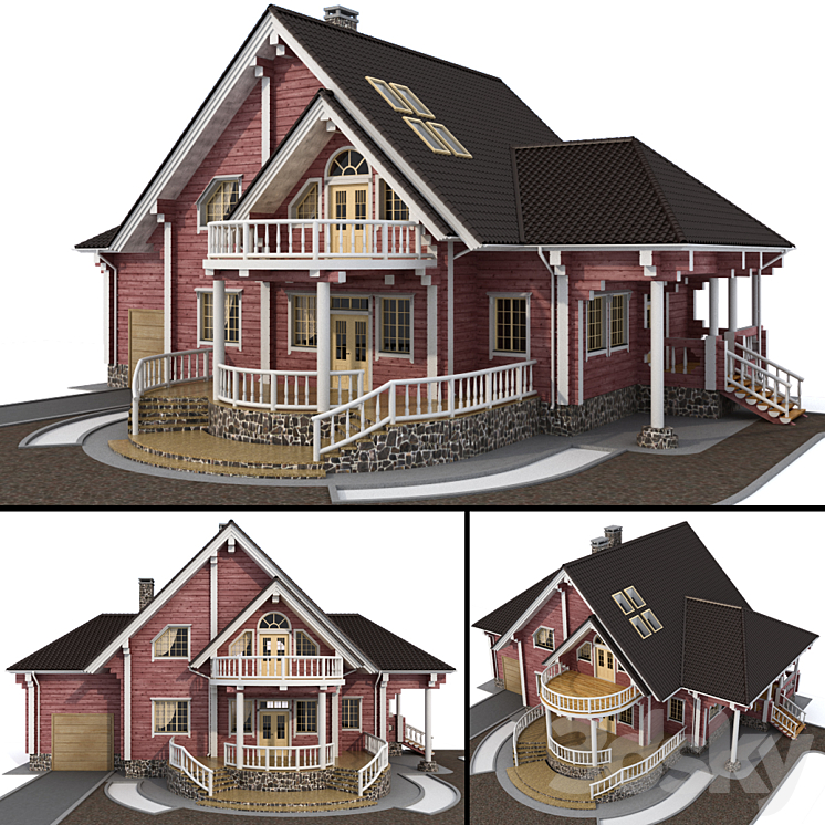 酒吧旁的乡村别墅（3087092__Vray,Corona）