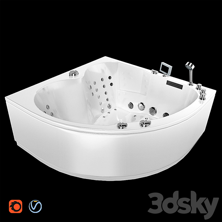 EM热管HW-003（315450_角_Vray）