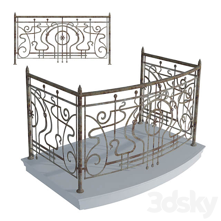 现代的锻造（33914_正方形_Vray）