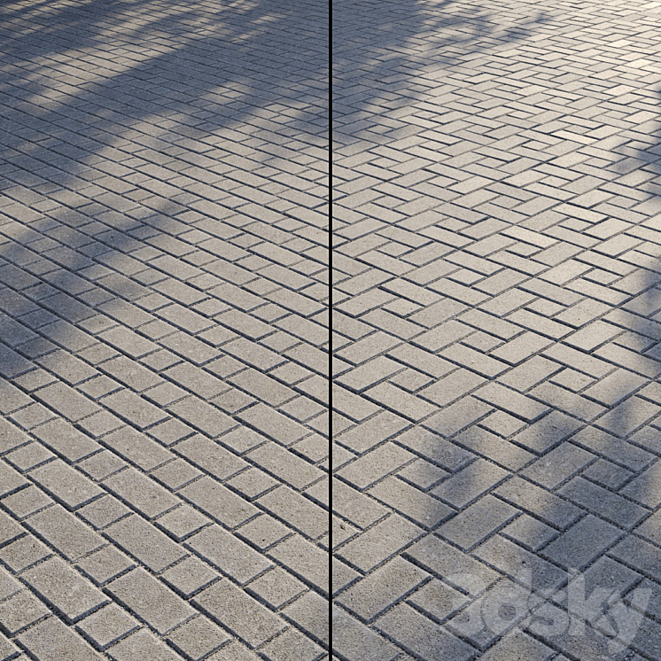 铺装类型1套11（3402904_长方形_Vray,Corona）