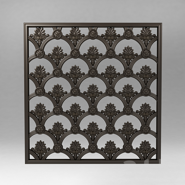 格栅1212（341790_正方形_Vray）