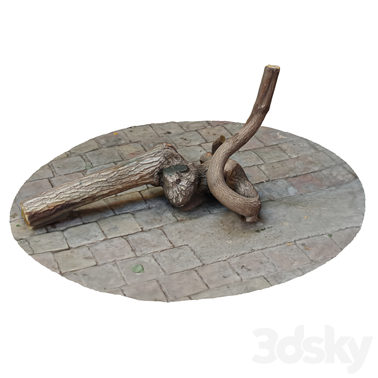 树干8（3531151_圆形_Vray）