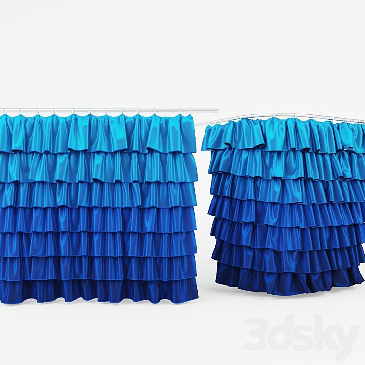 浴室窗帘（359799__Vray）