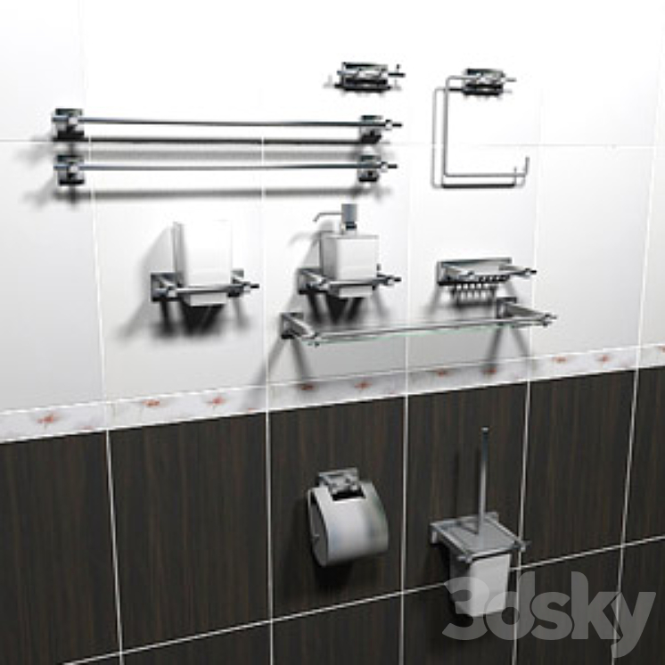 浴室，琐事（3643__Vray）