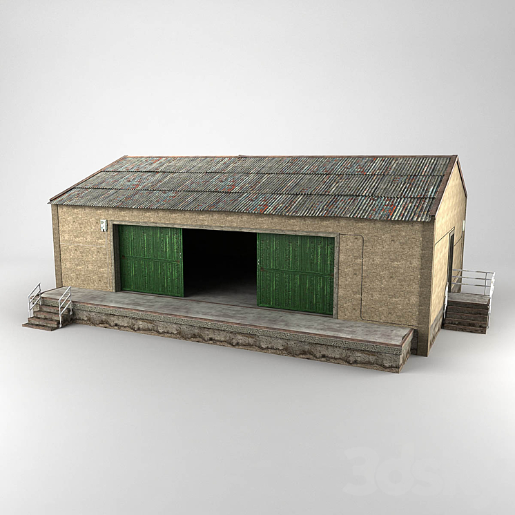 老建筑（395216__Vray）