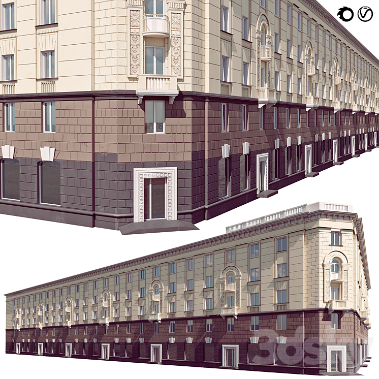 城市大厦8（4024376_角_Vray,Corona）