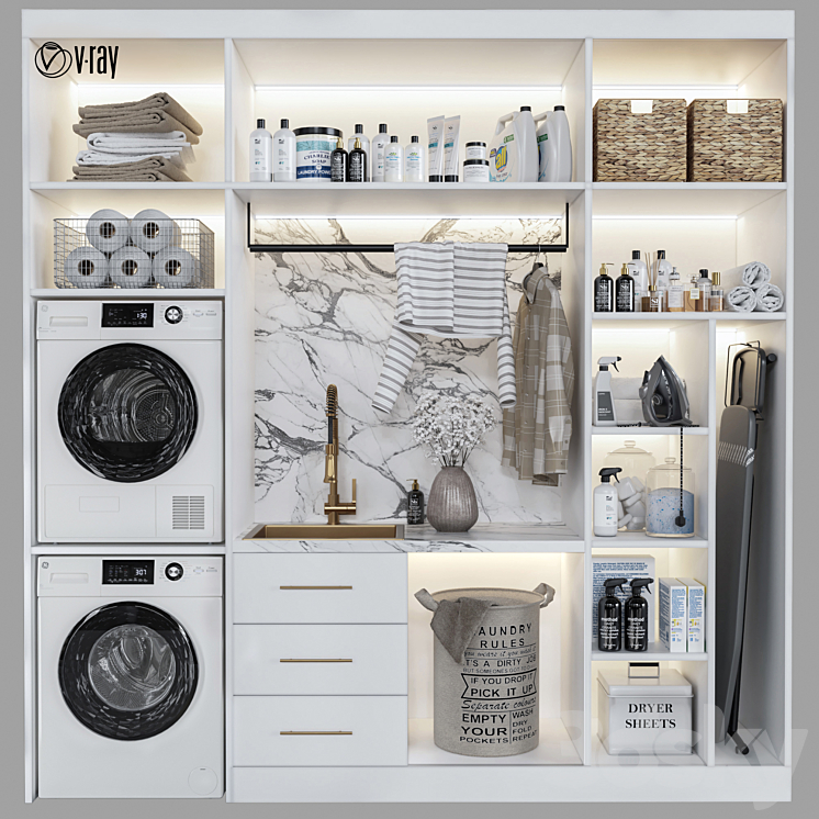 洗衣房02_vray（4080545_长方形_Vray）