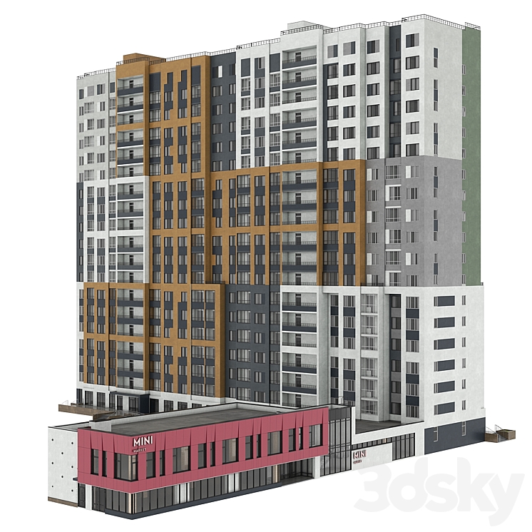 房子（4178447_角_Vray,Corona）