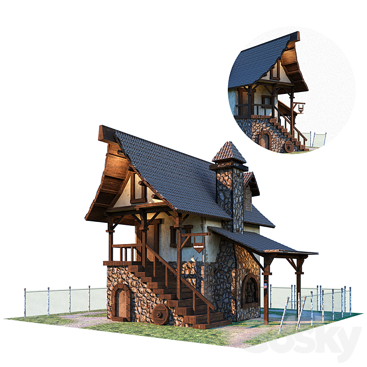 农场生活（4221397_长方形_Vray,Corona）