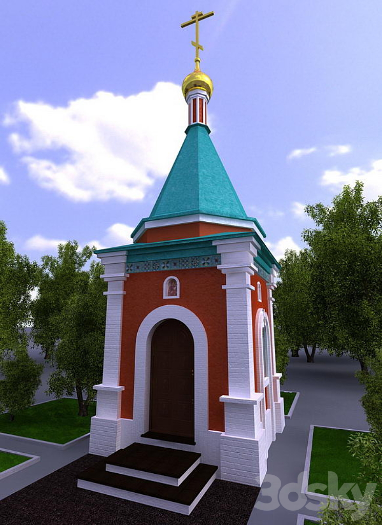 小教堂（4328__Vray）