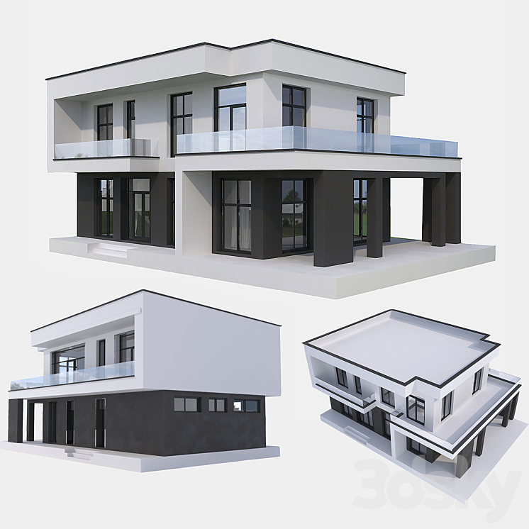 现代房屋（4390711_长方形_Corona）