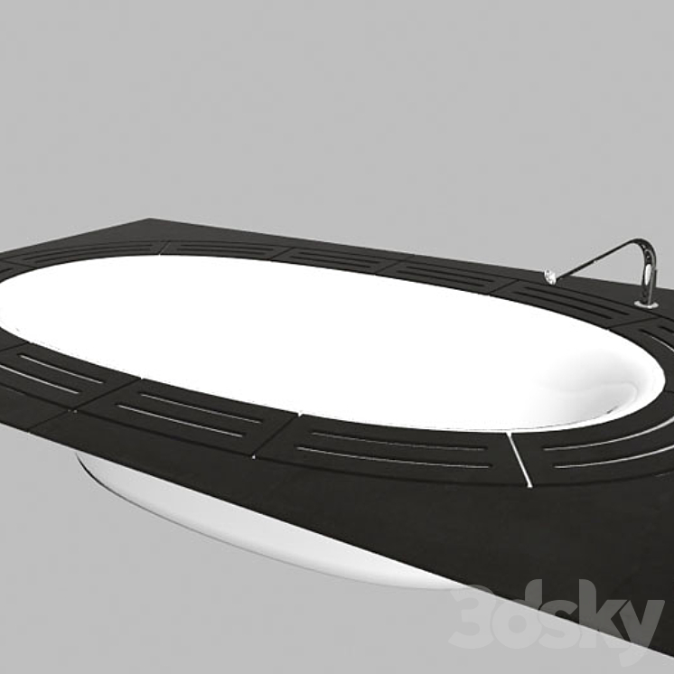 Teuco Sorgente（4465_椭圆形_Vray）